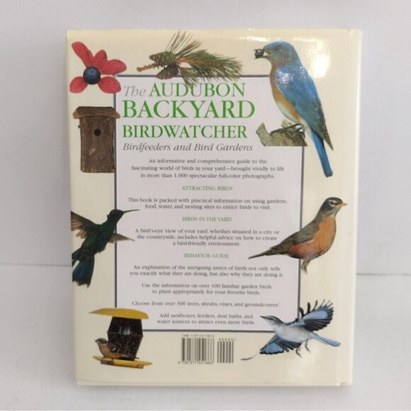 Audubon Backyard Birdwatchers Hardcover Book Birdfeeders & Bird Gardens Stephen - Picture 5 of 7